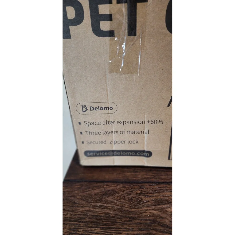 DELOMO Pet Carrier - Airline Approved Cat and Dog Carrier for Small Dogs